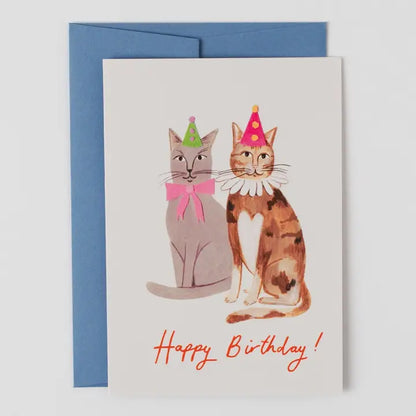 Party Hat Cats Card