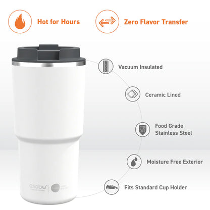 Pick Me Up Pastel Pink Tall Travel Mug