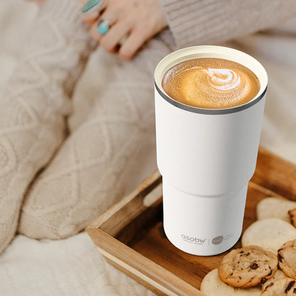 Pick Me Up Pastel Pink Tall Travel Mug