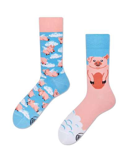 Piggy Dream Crew Socks