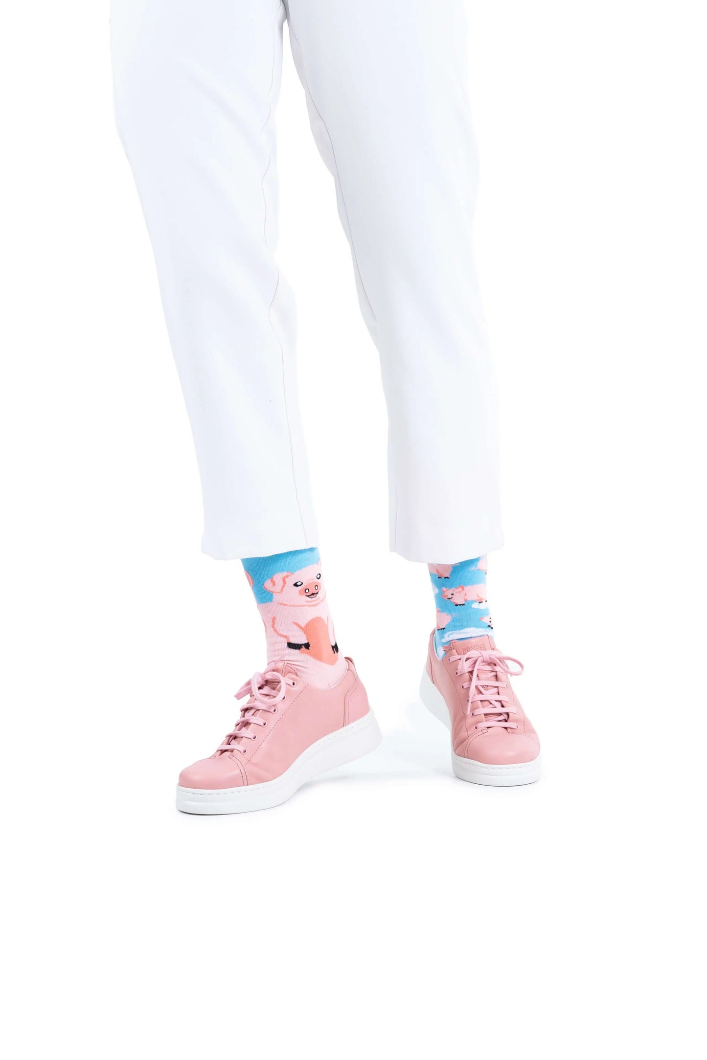 Piggy Dream Crew Socks