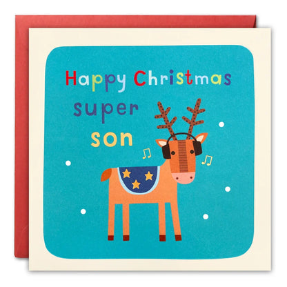 Happy Christmas Super Son Christmas Card