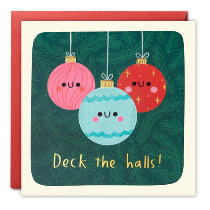 Deck The Halls Christmas Card