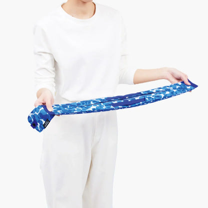 Shupatto Compact Reusable Bag Medium Umi Ocean