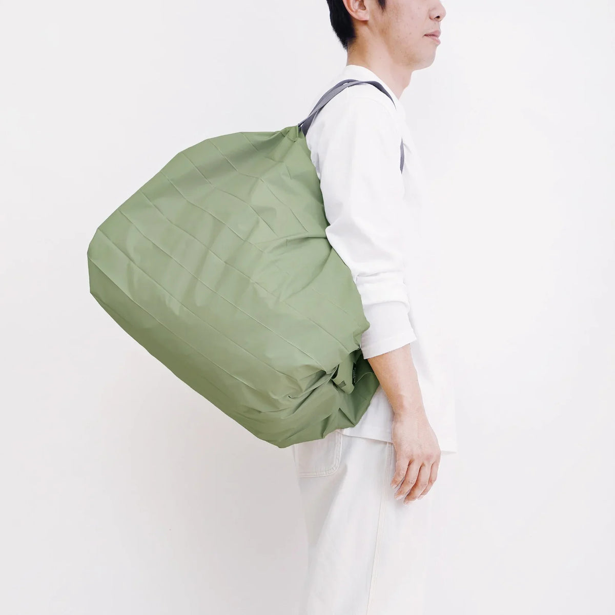 Shupatto Compact Reusable Bag Large Mori Forest