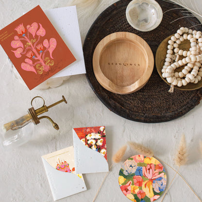 Abundance Mini Greeting Card