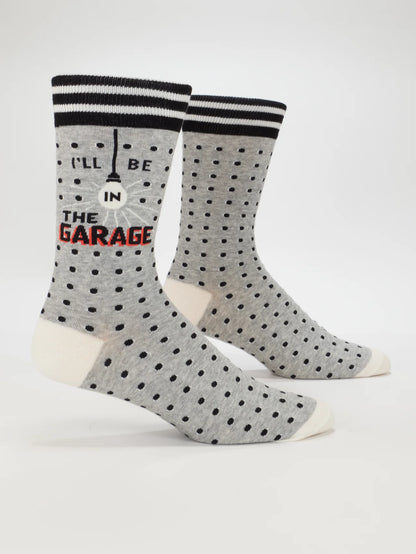 Men's Crew Socks I'll Be In The Garage