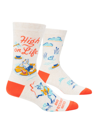 Men's Crew Socks High On Life