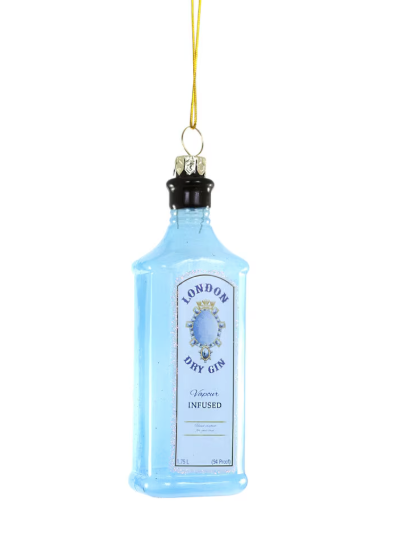 London Dry Club Glass Ornament