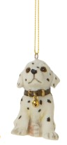Painted Resin Mini Dog Ornaments