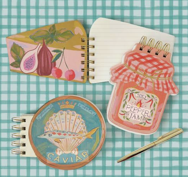 Caviar Spiral Notepad