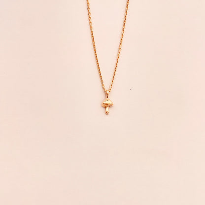Shroom Sterling Silver Necklace