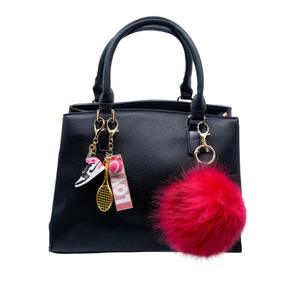 Faux Single Pom Charm