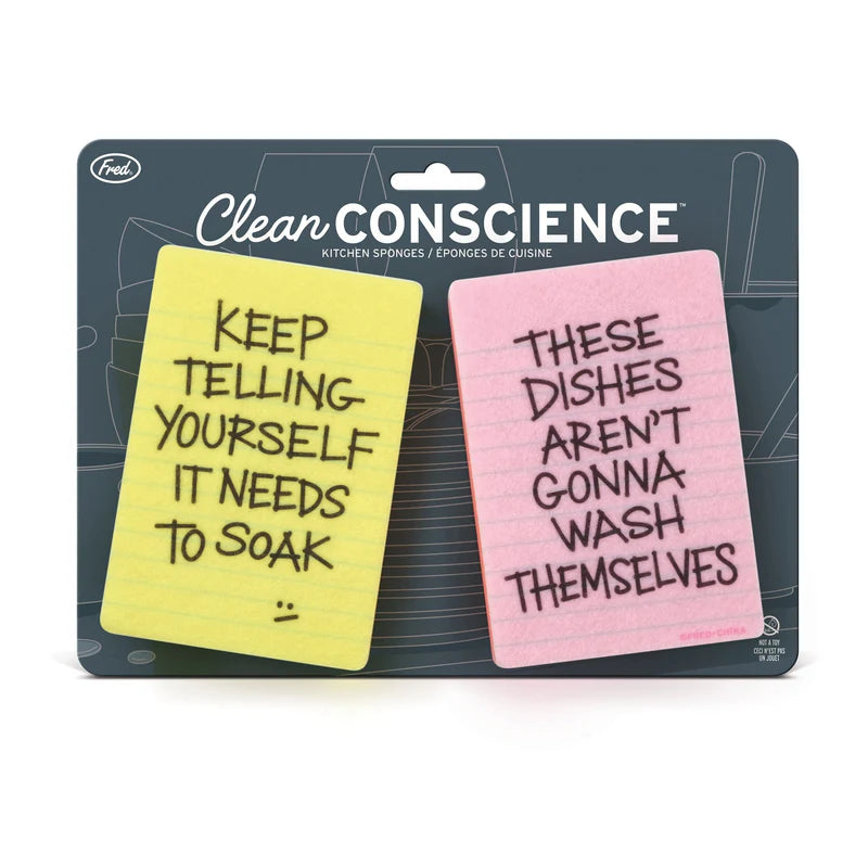 Sponges Clean Conscience