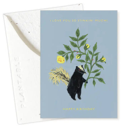 Stinker Sprout Mini Greeting Card