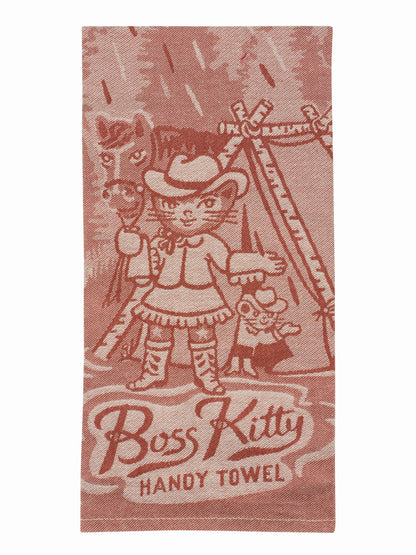 Boss Kitty Dish Towel