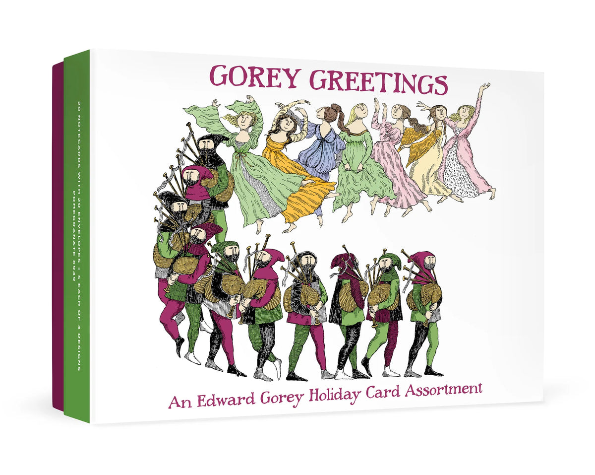 Edward Gorey Assorted Holiday Boxed Cards