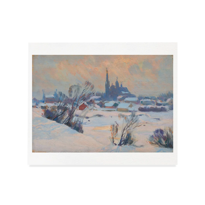 Assorted AGO Winter Scenes Boxed Holiday Cards