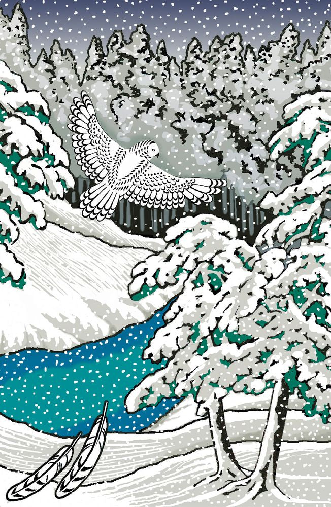 Snowy Night Boxed Holiday Cards
