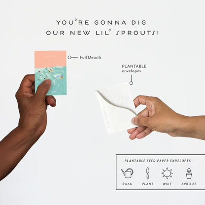 You Got This Sprout Mini Greeting Card