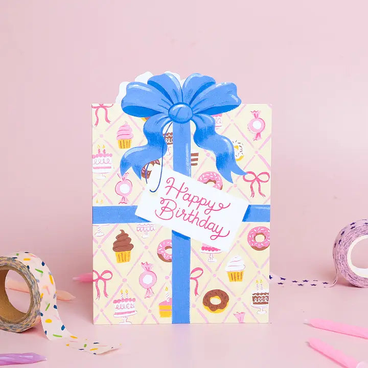 Present Birthday Greeting Card