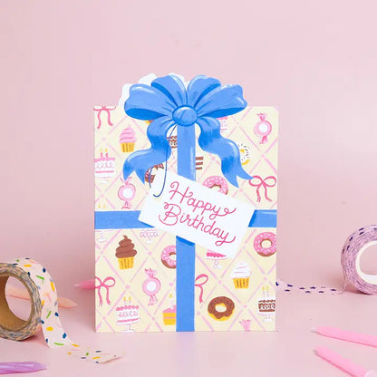 Present Birthday Greeting Card