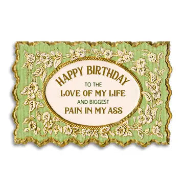 Happy Birthday Love of My Life Funny Card