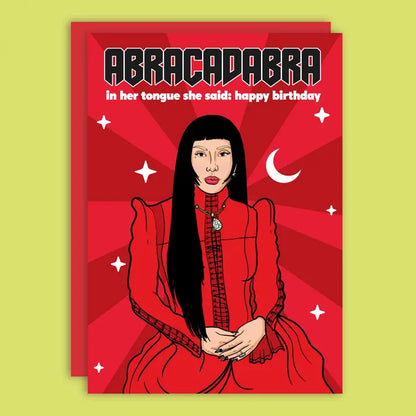 Abracadabra Happy Birthday Greeting Card