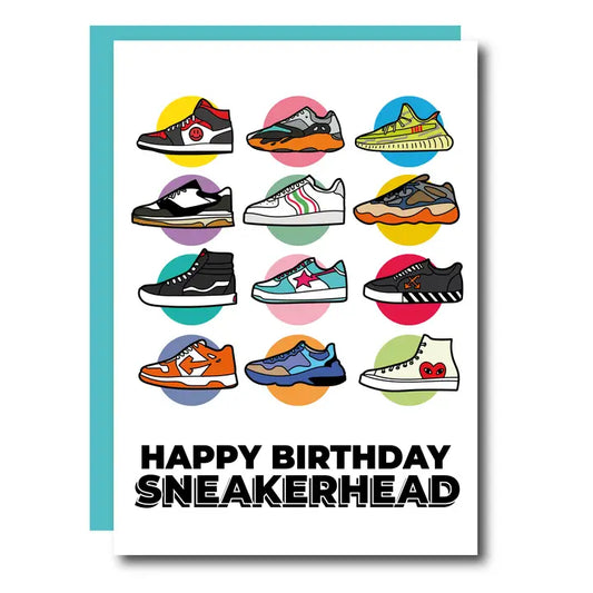 Sneaker Happy Birthday Greeting Card
