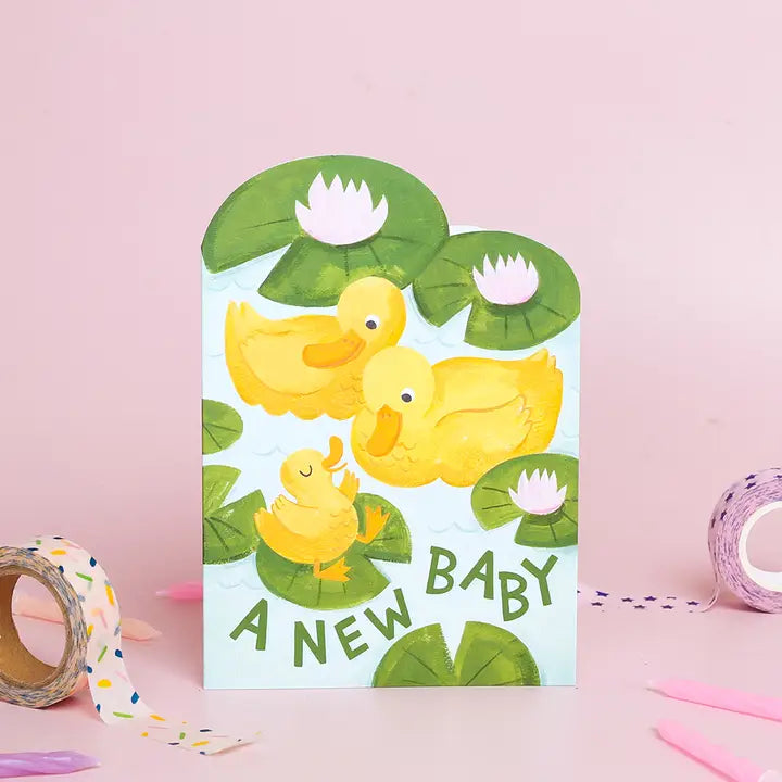 Duckling Baby Card