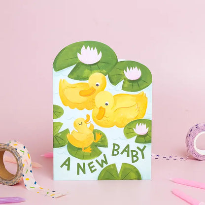Duckling Baby Card