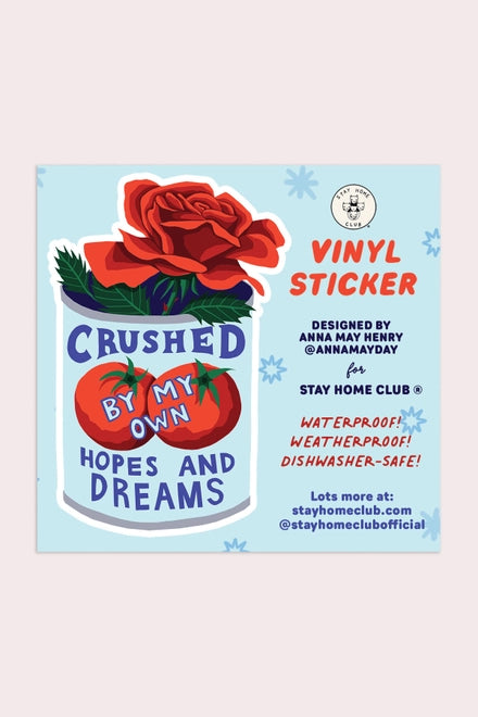 S18 Crushed Vinyl Sticker