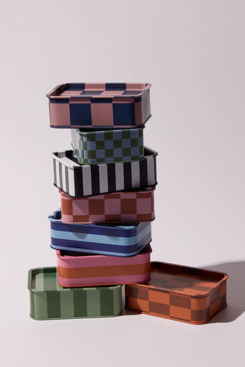 A Dopo Printed Tin Tiger Candle