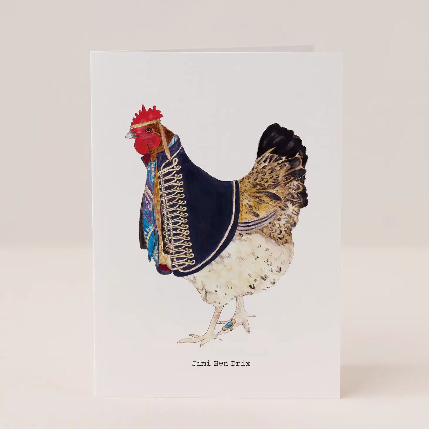 Jimi Hen Drix Card
