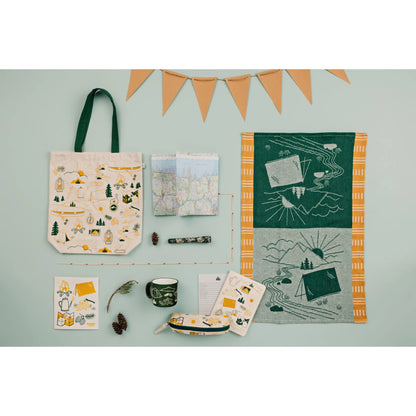 Swedish Dishcloth Camp Out