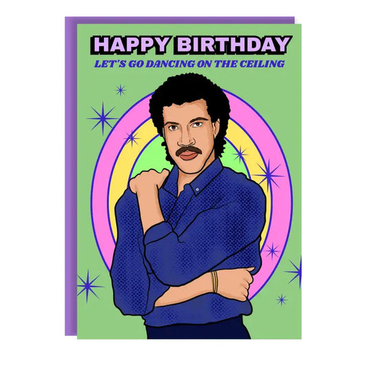 Dancing On The Ceiling Birthday Greeting Card