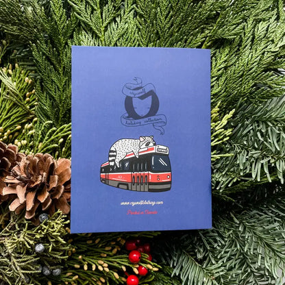 Raccoon City Holiday Card