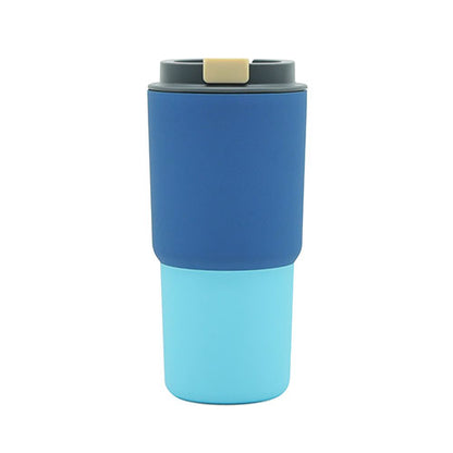 Pick Me Up Pastel Blue Tall Travel Mug