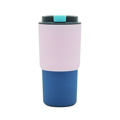 Pick Me Up Pastel Pink Tall Travel Mug