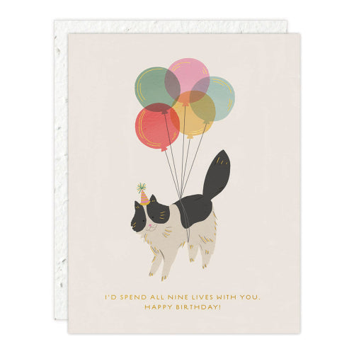 Birthday Kitty Birthday Card