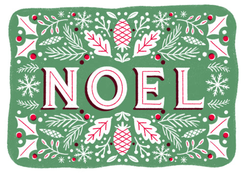 Noel Pattern Card