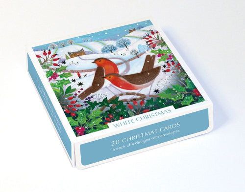 White Christmas Boxed Holiday Cards