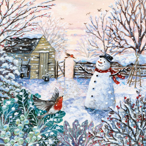 Snowy Garden Boxed Holiday Cards