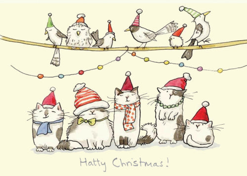 Hatty Christmas Card