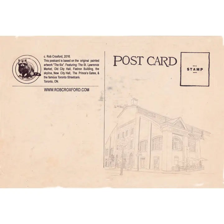 The 6ix Toronto Postcard