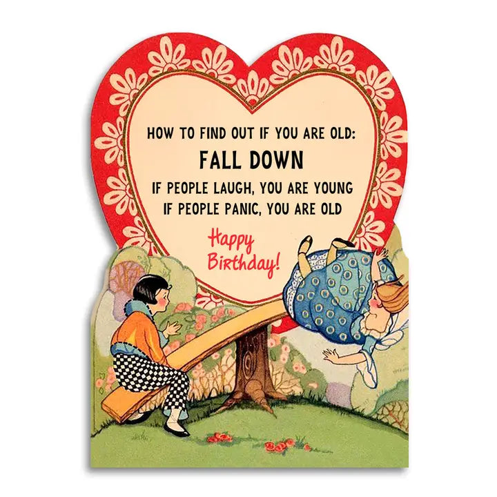 How to Find Out if You Are Old Funny Birthday Card