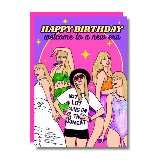 Happy Birthday Welcome to a New Era Greeting Card