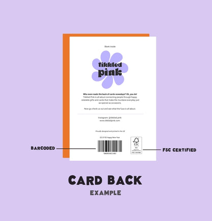The Knobs Wedding Card