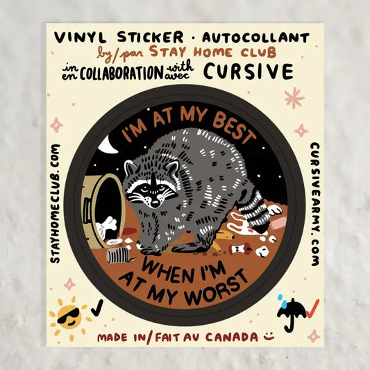 S9 At My Best Vinyl Sticker
