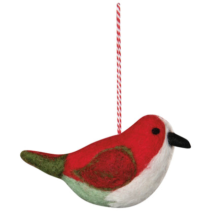 F16 - Felt Bird Ornament